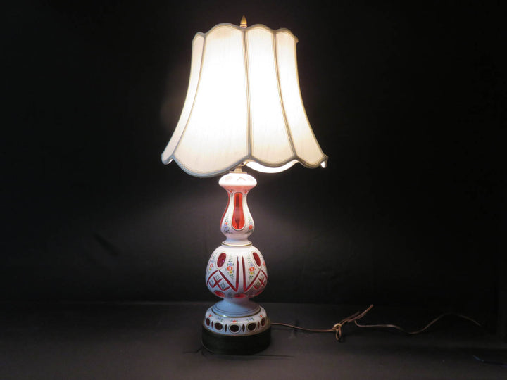 Cut Glass Table Lamp