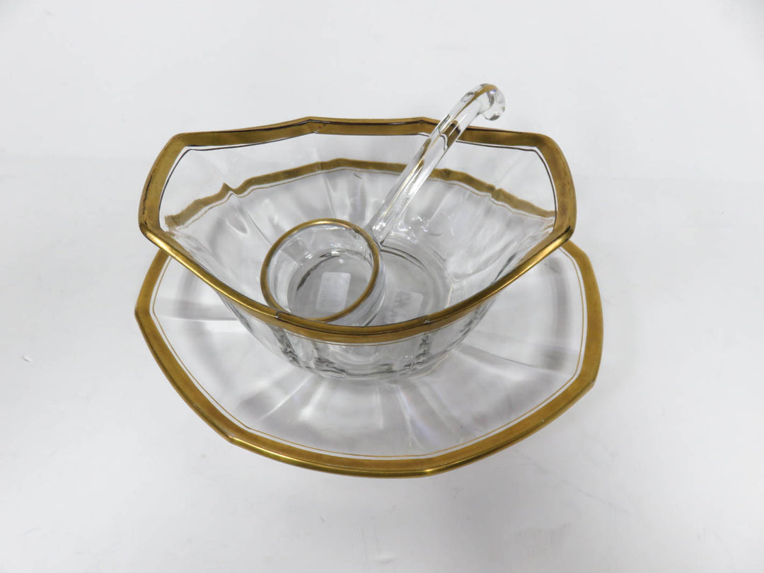 Glass Sauce Boat Set