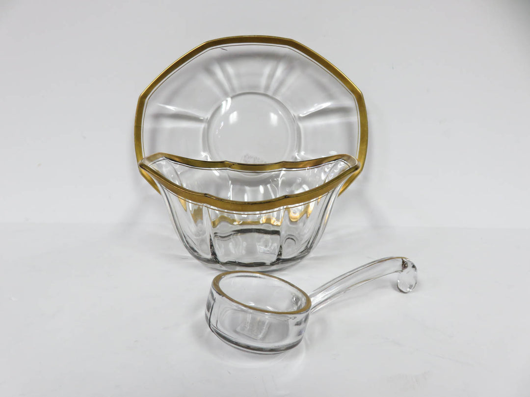 Glass Sauce Boat Set