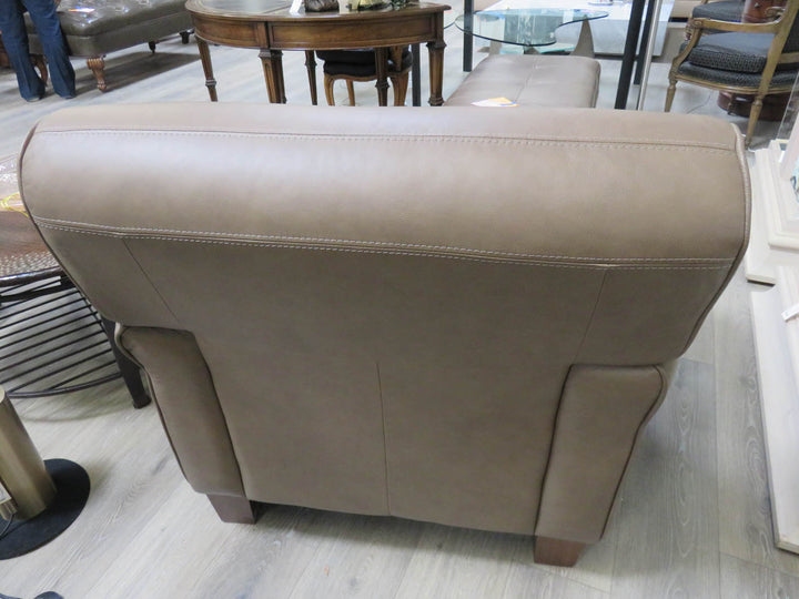 Brown Leather Arm Chair