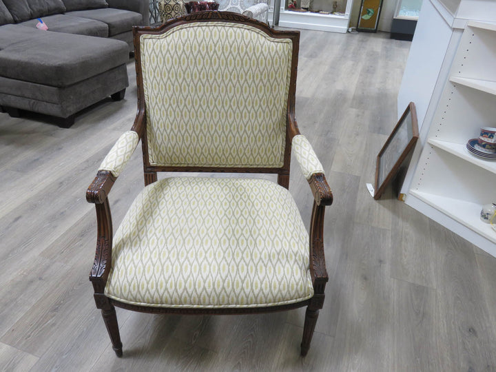 Ethan Allen Upholstered Arm Chair