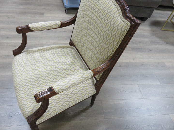 Ethan Allen Upholstered Arm Chair