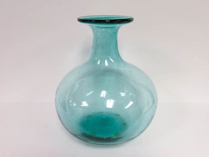 Large Globular Glass Vase