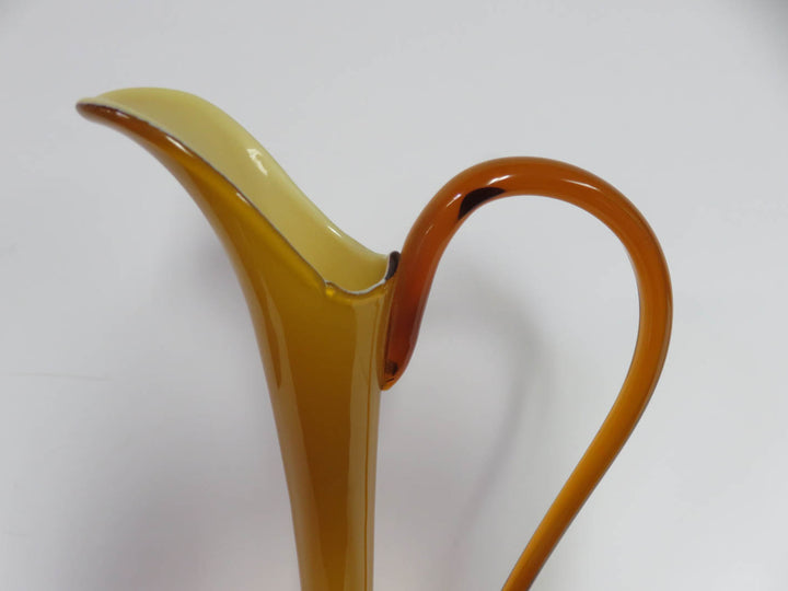 1950s Italian Butterscotch Ewer