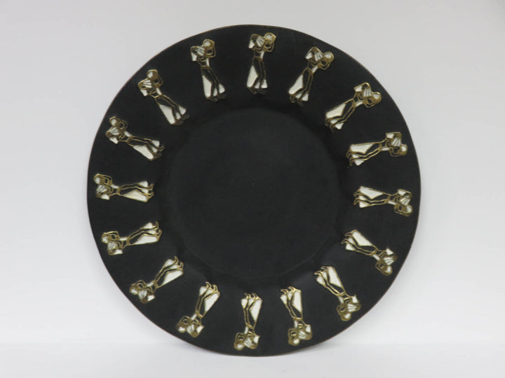 Decorative Metal Platter