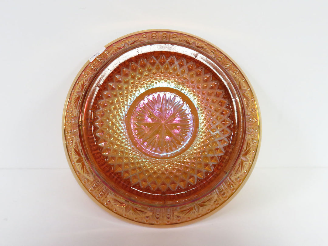 Marigold Carnval Glass Bowl