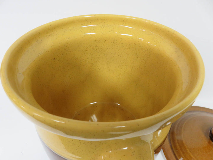 Covered Bean Pot