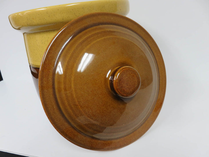 Covered Bean Pot