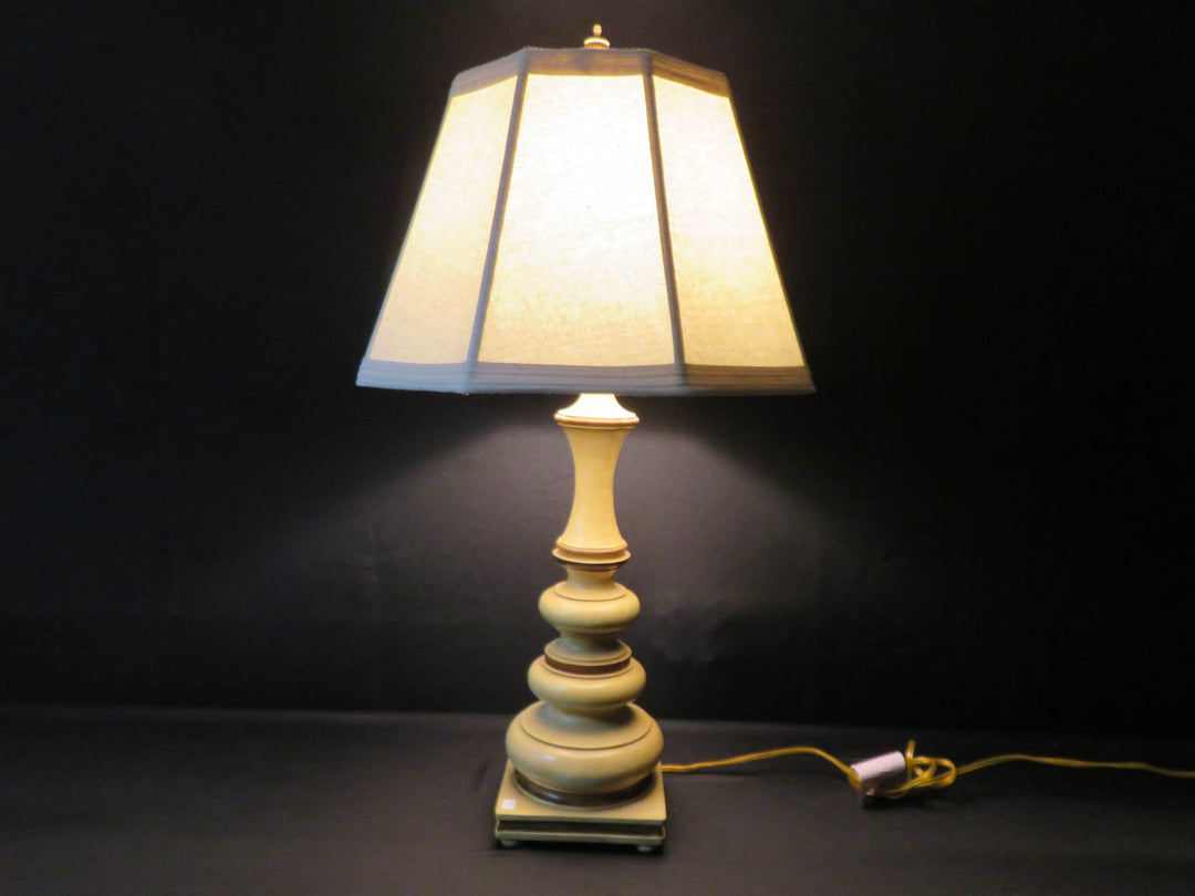 Wood Table Lamp