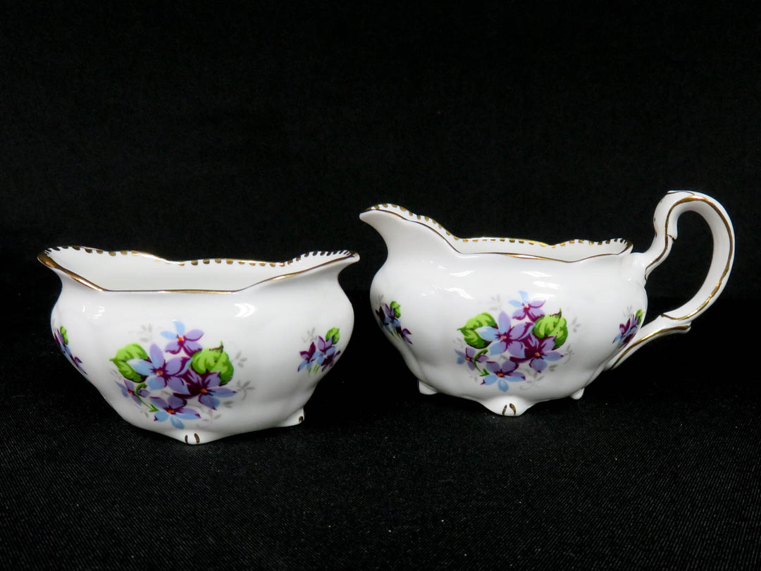 Royal Staffordshire Cream & Sugar