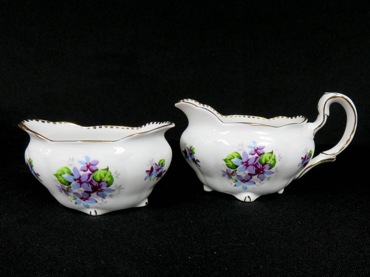Royal Staffordshire Cream & Sugar