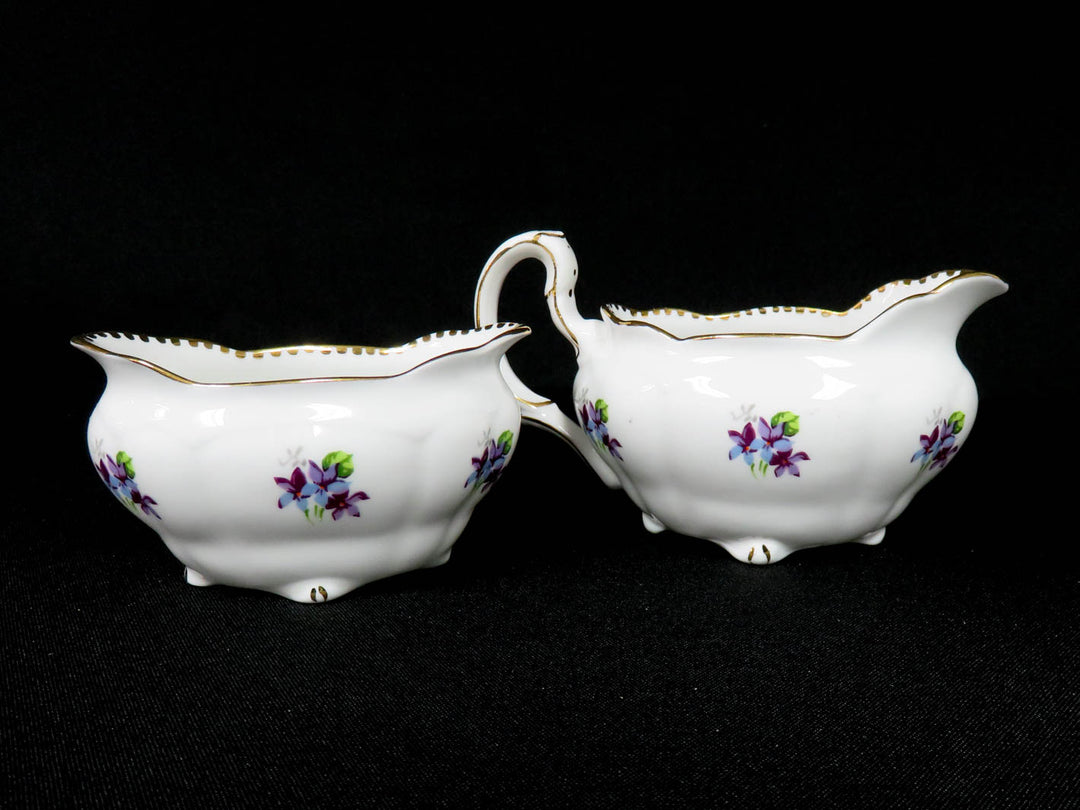 Royal Staffordshire Cream & Sugar