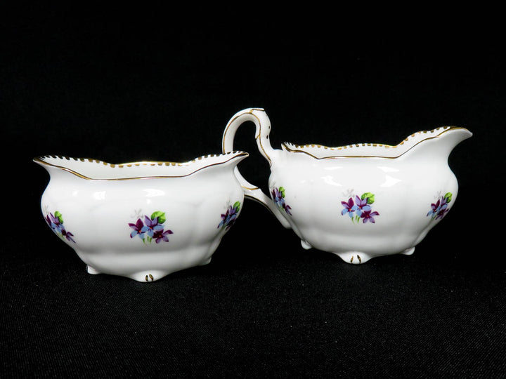 Royal Staffordshire Cream & Sugar