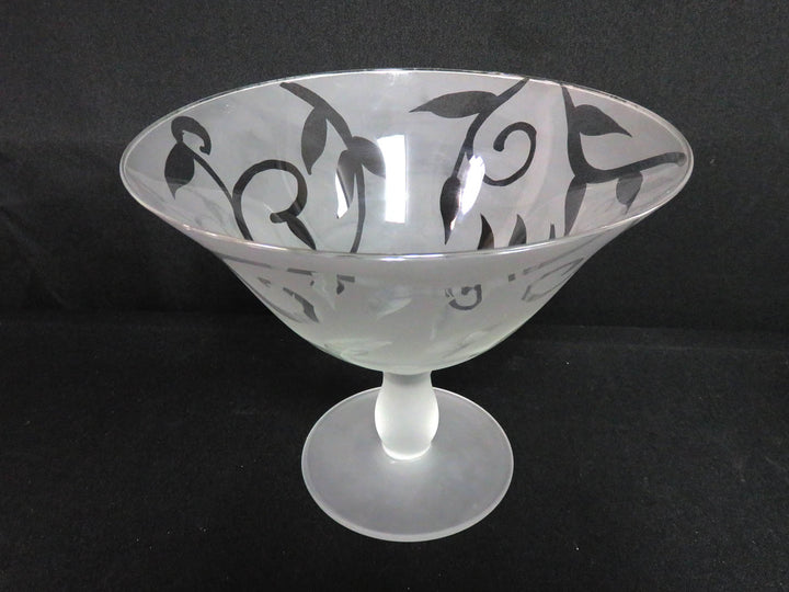 Footed Decorative Bowl