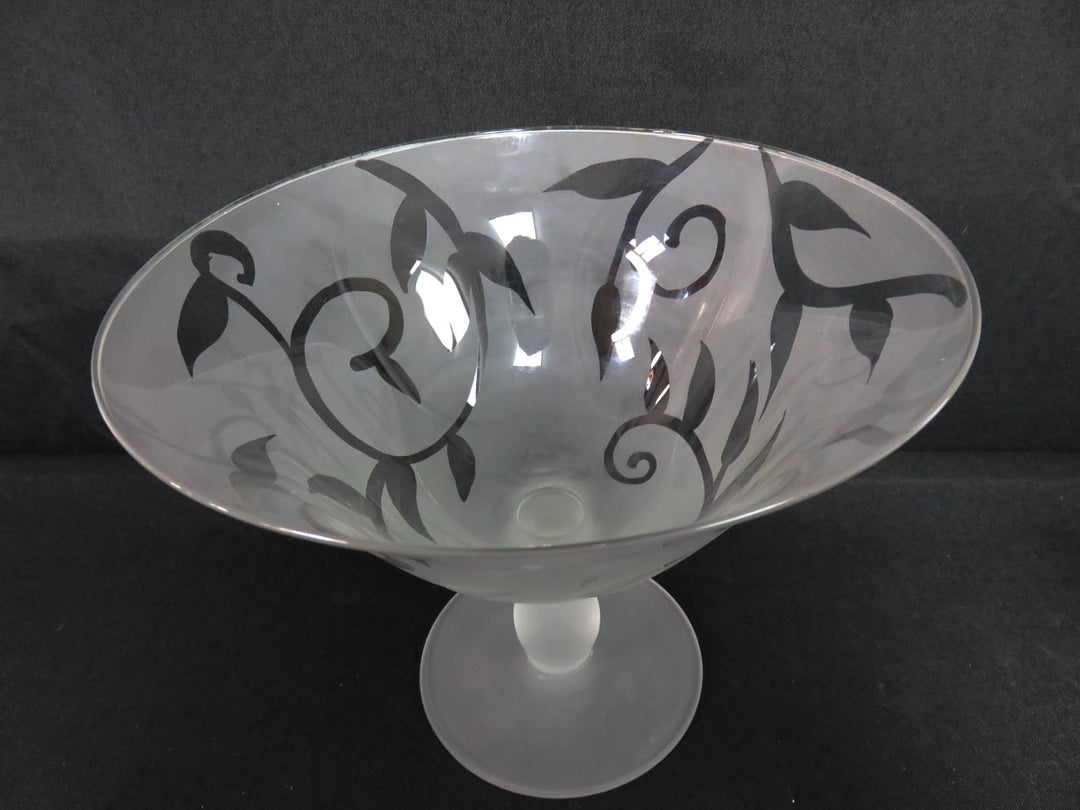 Footed Decorative Bowl