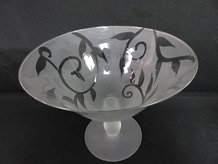 Footed Decorative Bowl