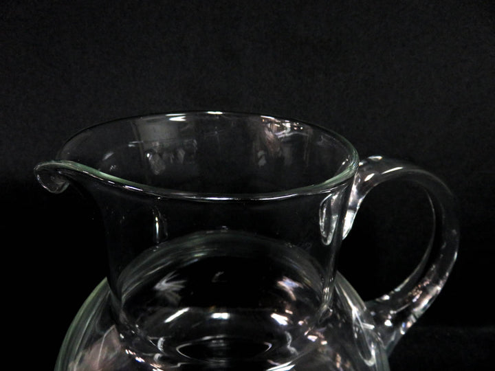 Clear Glass Pitcher