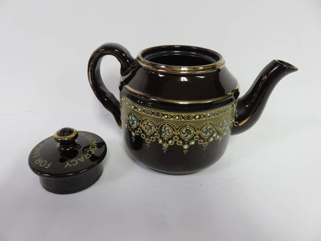 Vintage English Rockingham Teapot