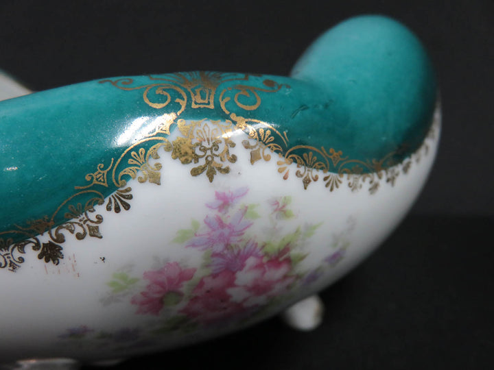 Footed Flower Bowl
