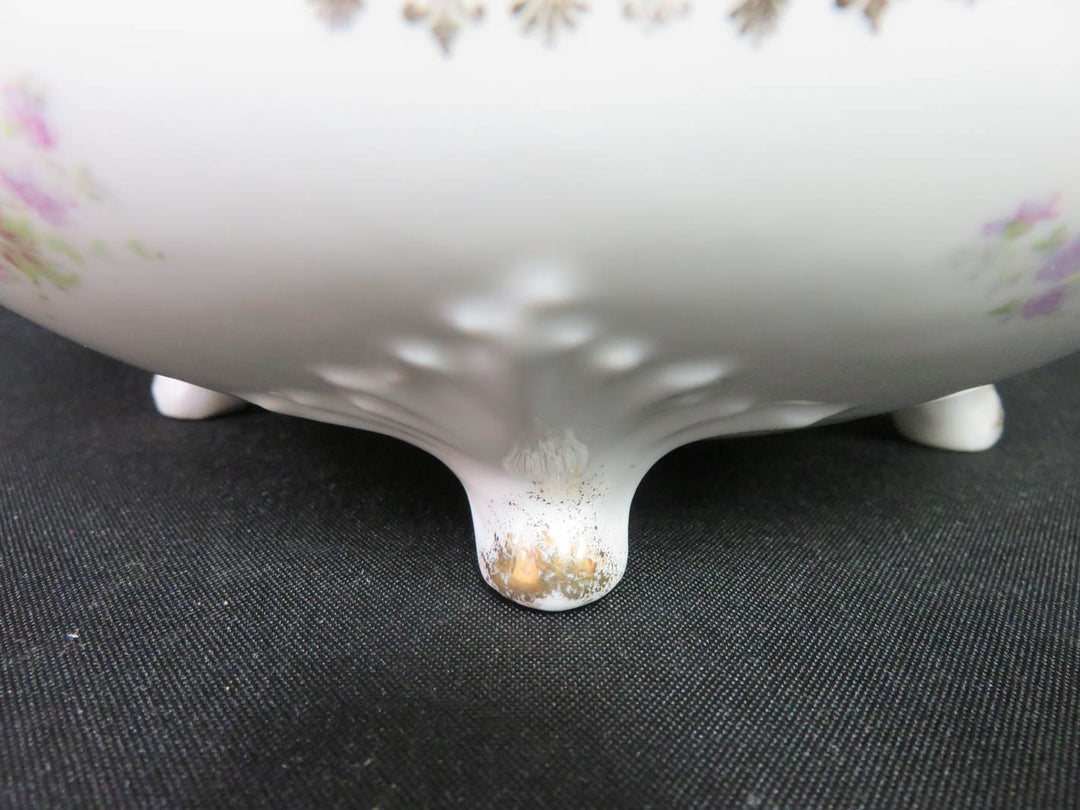 Footed Flower Bowl