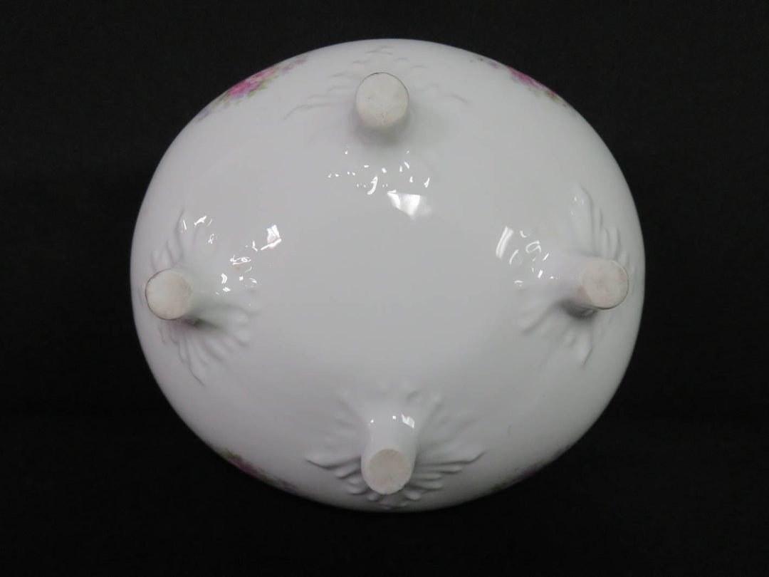 Footed Flower Bowl