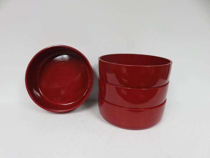 Red Laquer Bowls
