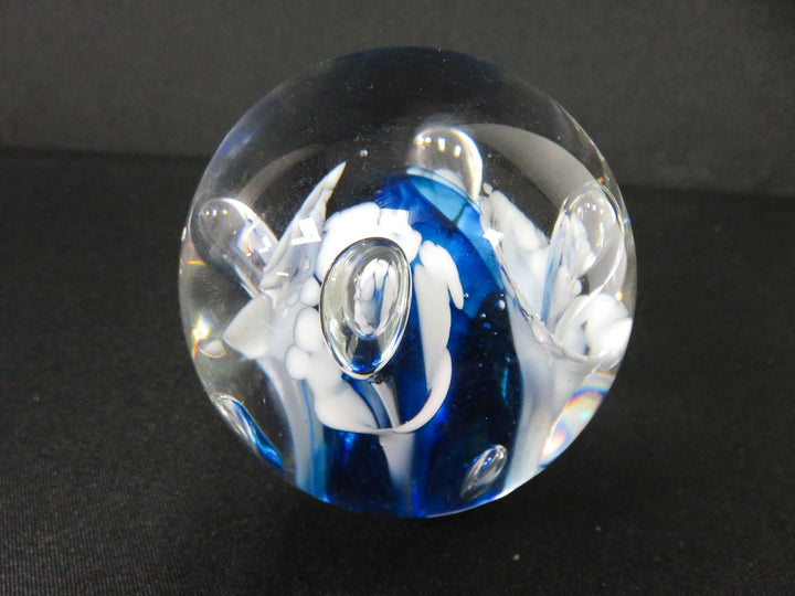 Vintager Elwood Glass Paperweight