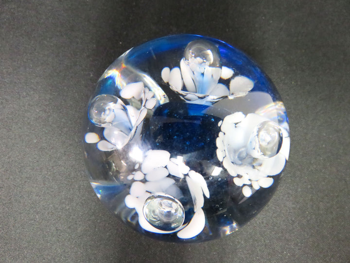 Vintager Elwood Glass Paperweight