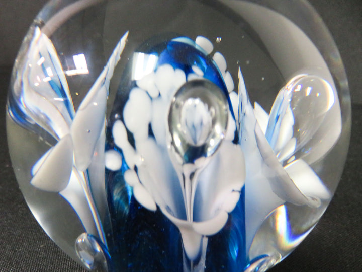 Vintager Elwood Glass Paperweight