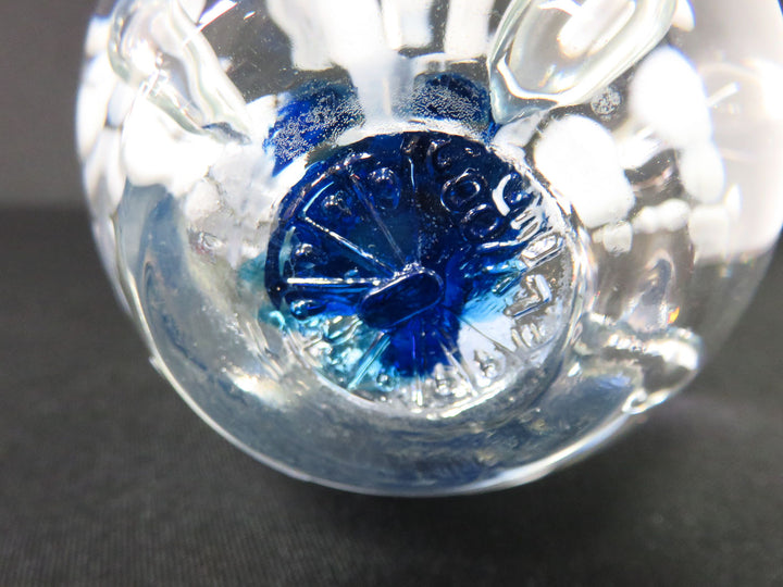 Vintager Elwood Glass Paperweight
