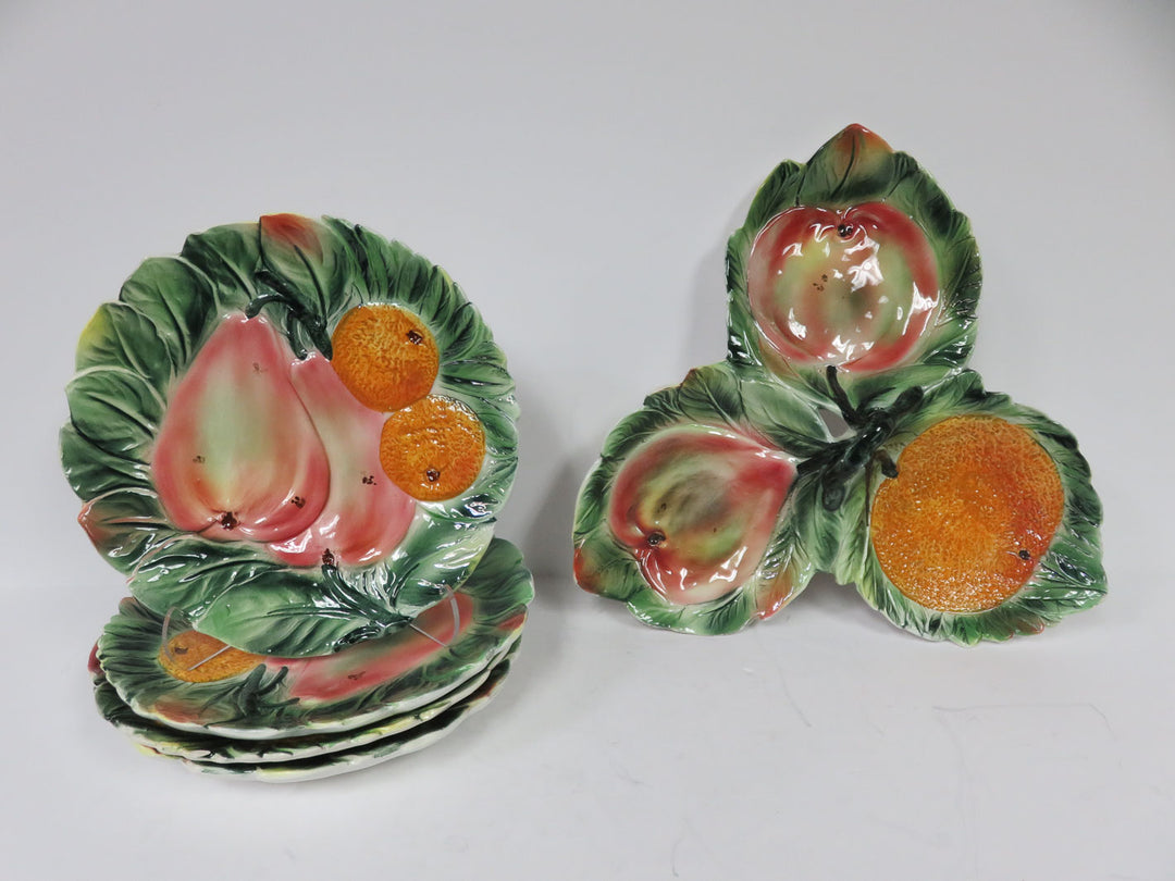 Divided Dish and Plates