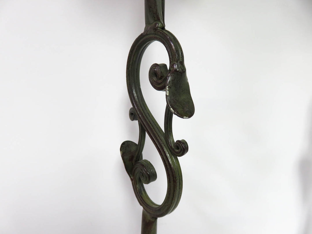 Bronzed Metal Candleholders
