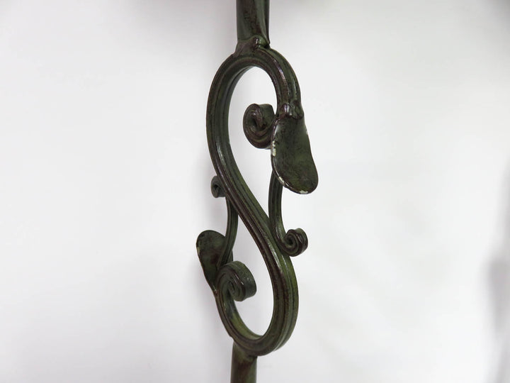 Bronzed Metal Candleholders