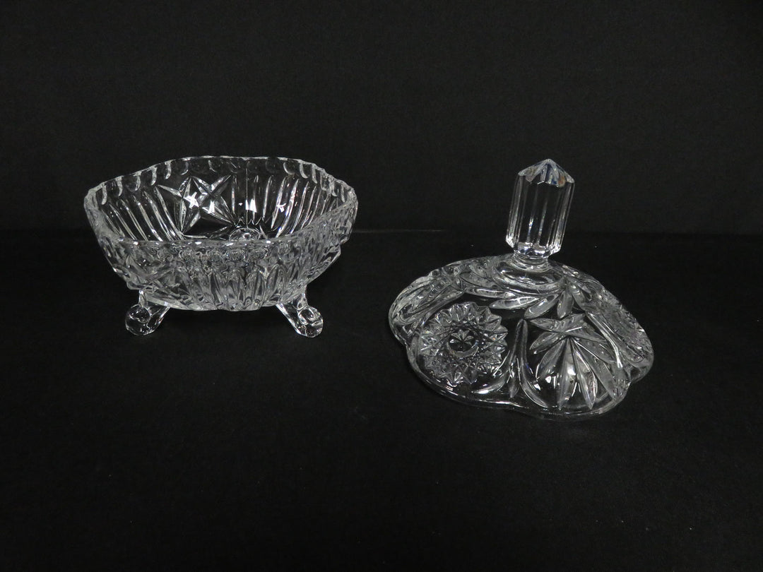 Crystal Covered Candy Dish