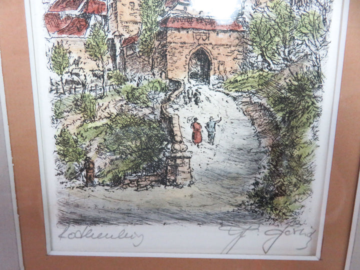 Etching of Rothenberg Gate