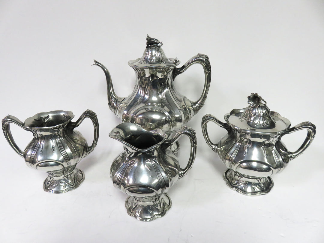 Art Nouveau Silverplate Coffee Service