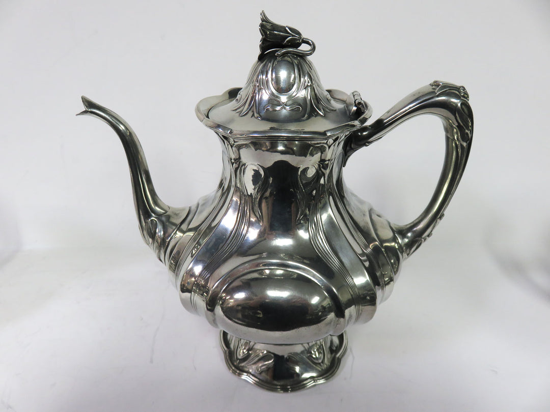 Art Nouveau Silverplate Coffee Service