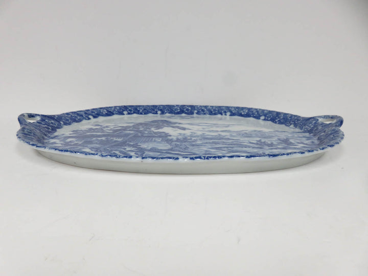 Vintage Blue & White Platter