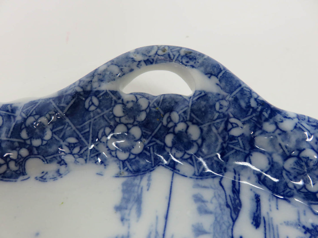 Vintage Blue & White Platter
