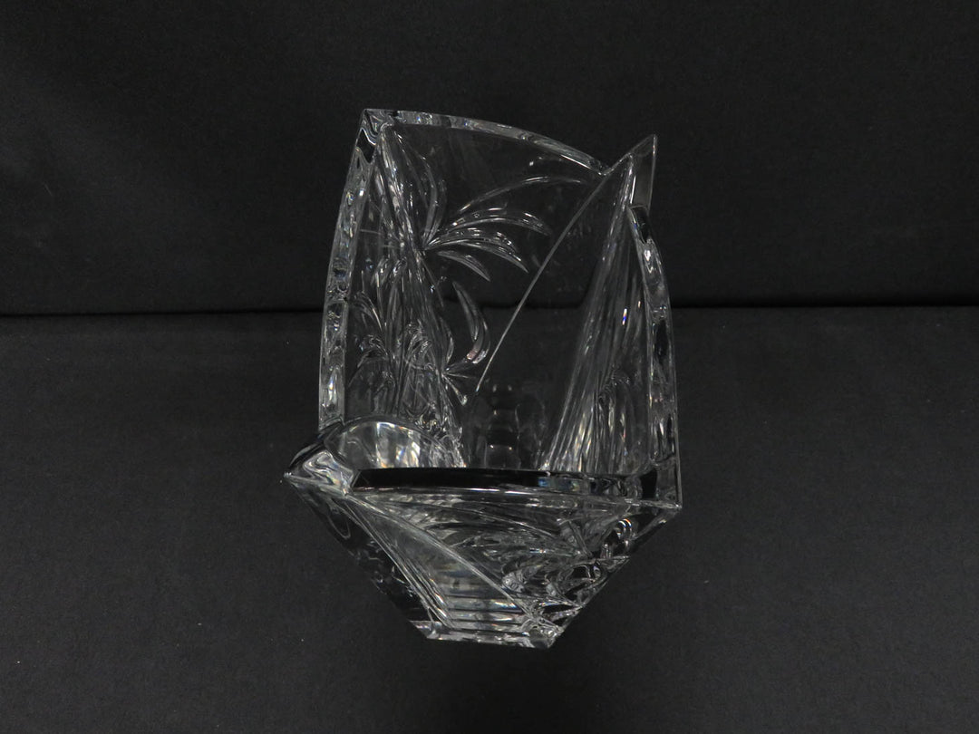 Block Crystal Vase