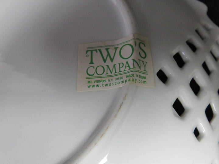 Two's Company Oval Platter