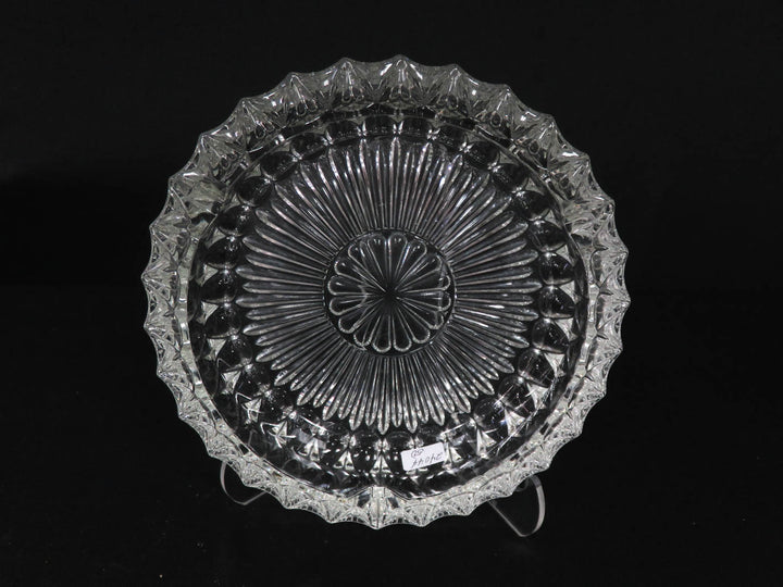 Cut Glass Vintage Ashtray