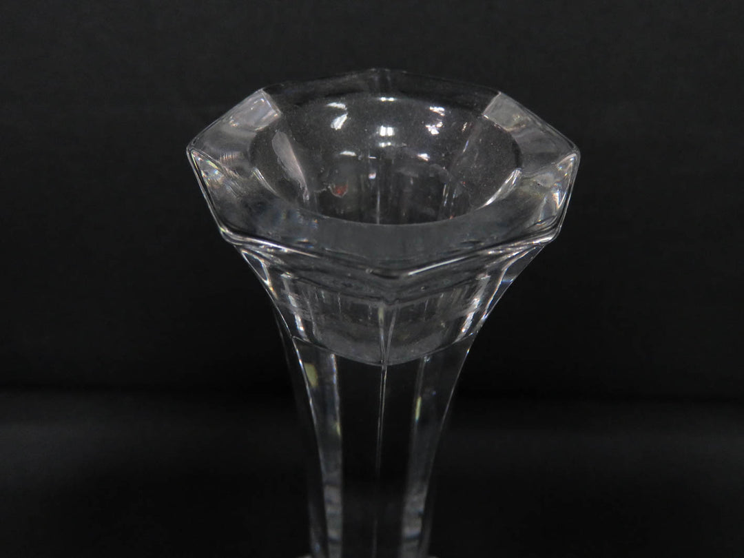 Vintage Glass Candlesticks