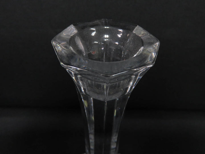 Vintage Glass Candlesticks