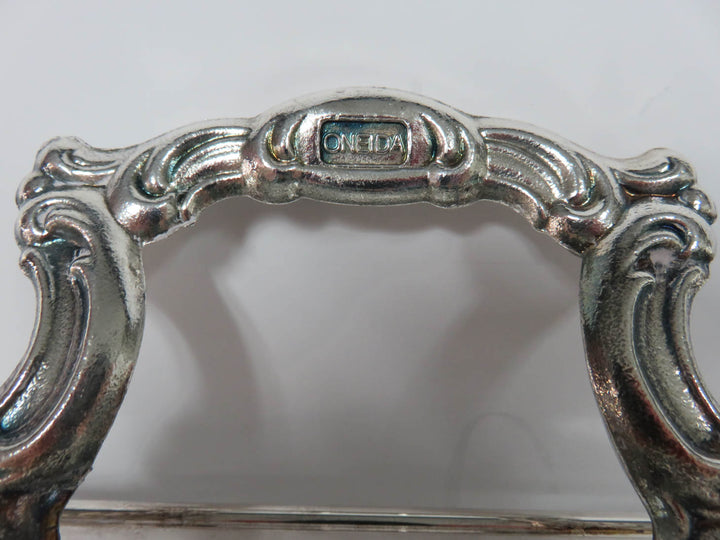 Oneida Silverplated Lidded Serving Dish