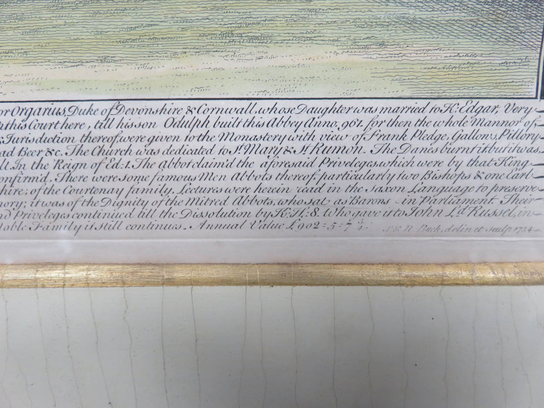 Antique Architectural Print