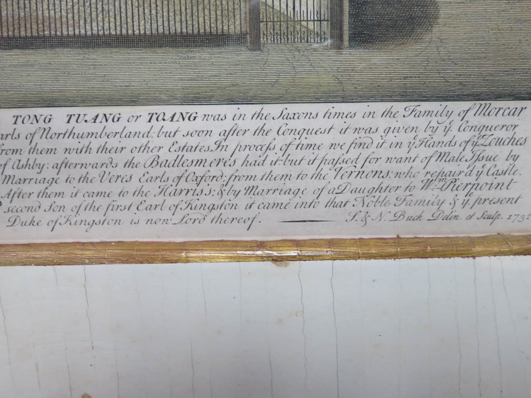 Antique Architectural Print