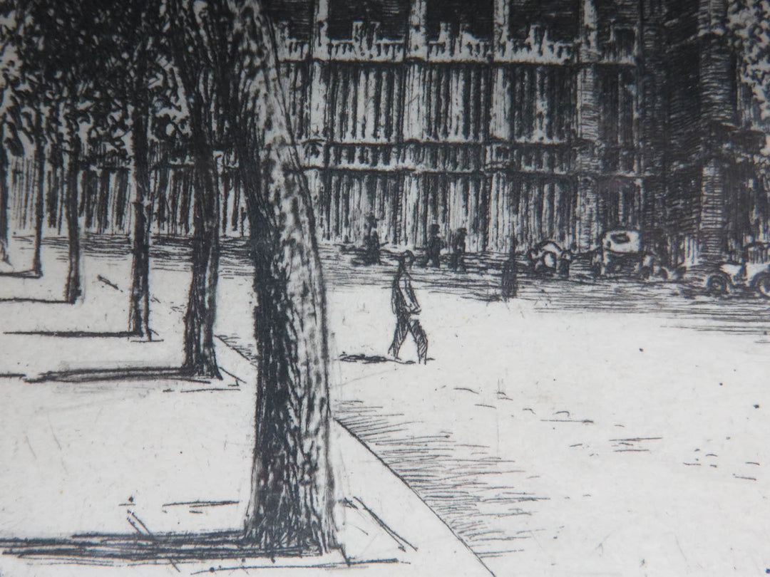 James Grant Signed Etching