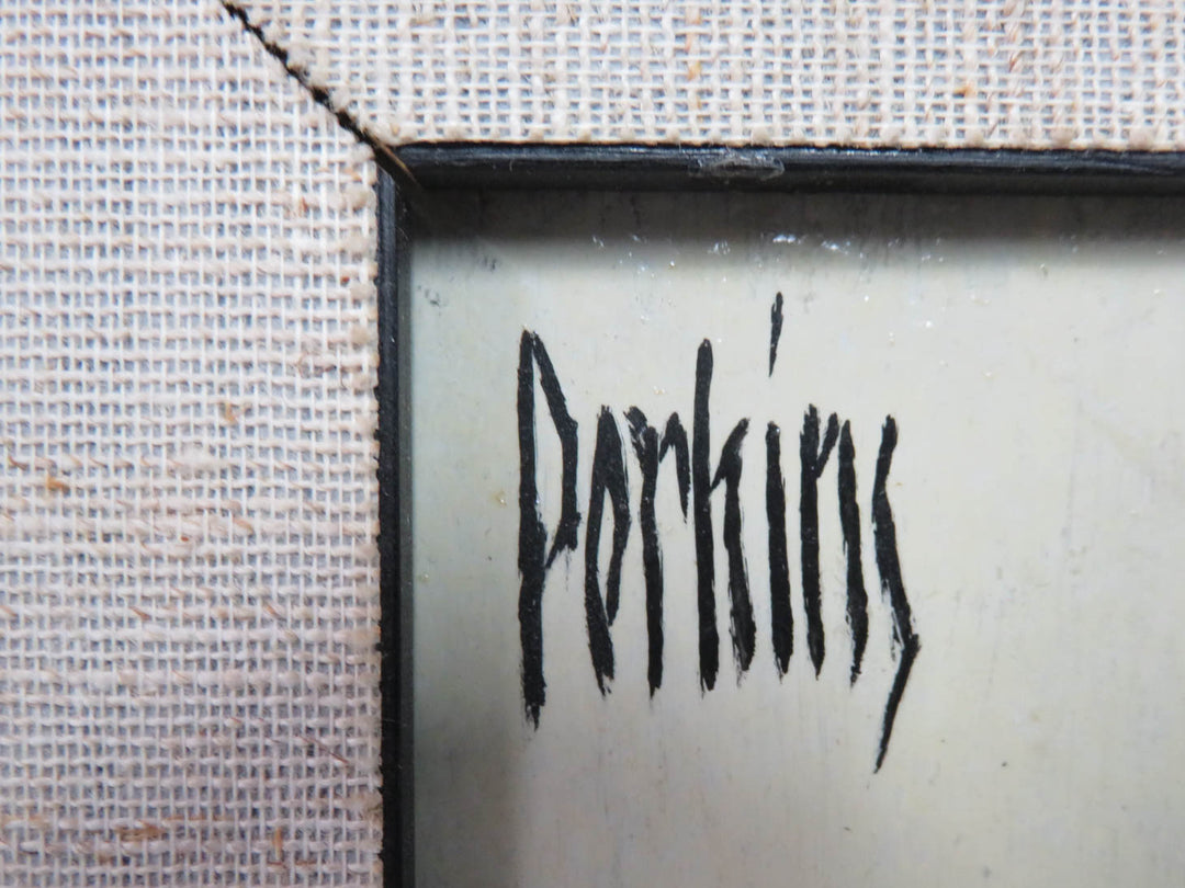 Original MCM Oil Painting on Masonite