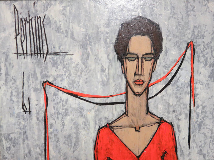 Original MCM Oil Painting on Masonite